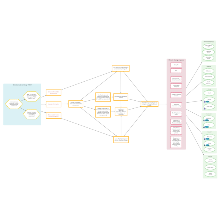 Results chain development